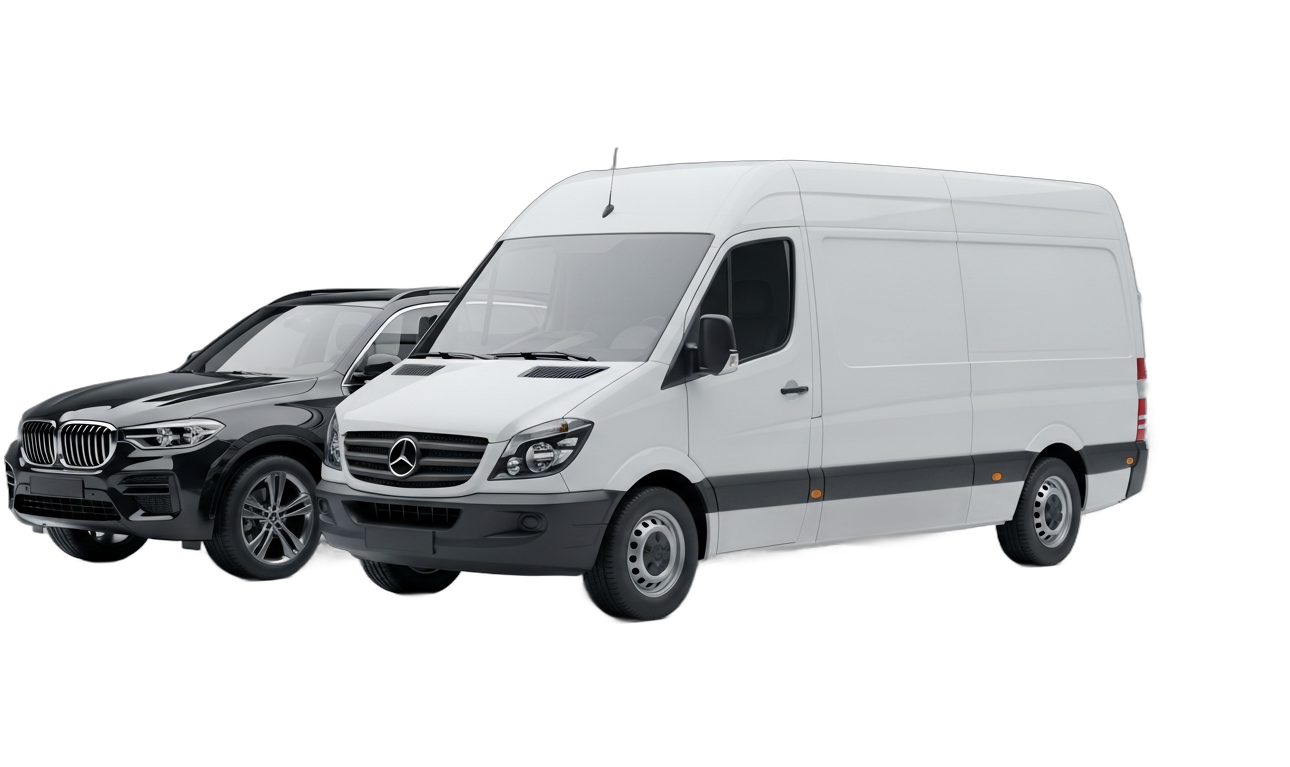 Flotă de vehicule de business — van și SUV